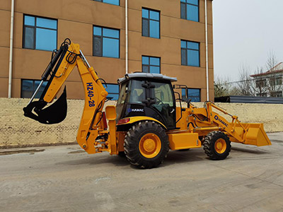 HZ40-28 Backhoe Loader was Delivered to South America