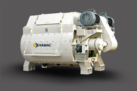 European Tech.Twin shaft Concrete Mixer