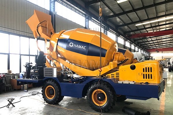 HMC400 Self-loading Concrete Mixer - self loading mixer truck,self